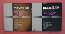 Zwei Tonbänder MAXELL UD 35-180PR auf 27cm P...