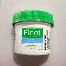 Fleet Glycerin Adult Laxative Suppositories