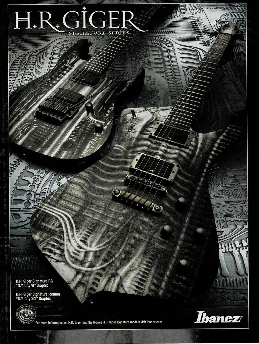 Ibanez Guitars H.R. GIGER Signature Series NY City 2005