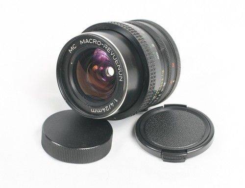 Macro Revuenon MC 24mm f/4 M42 Mount Wide Angle Lens