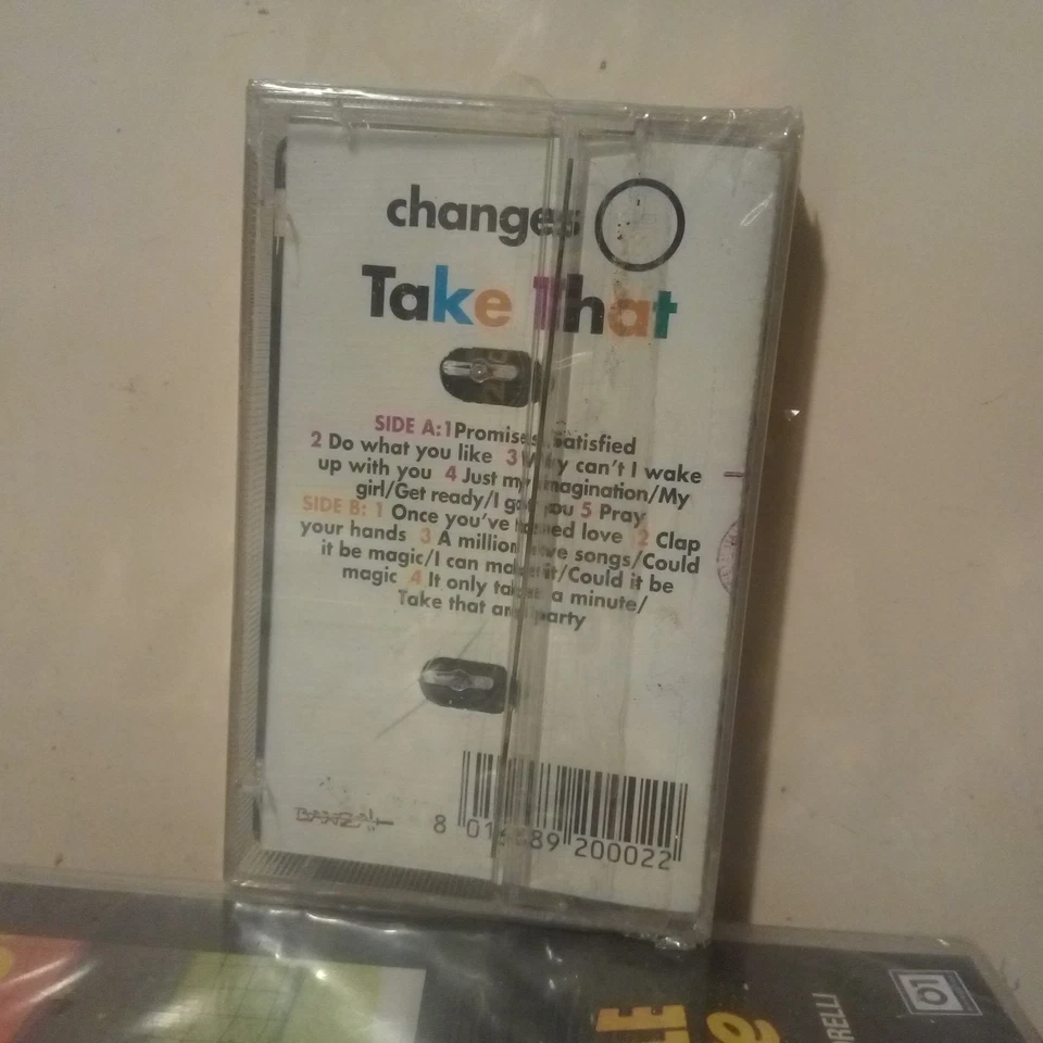 Changes Take That MC K7 Tape Nuovo - Immagine 2 di 2