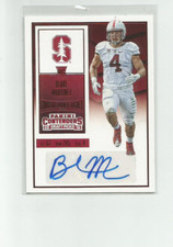 2016 CONTENDERS DRAFT PICKS COLLEGE DRAFT TICKET RED FOIL #247 BLAKE MARTINEZ AU