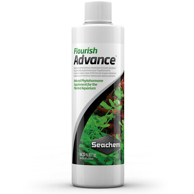 Seachem Flourish Advance 250mL Natural Plant Growth Supplement for Aquariums