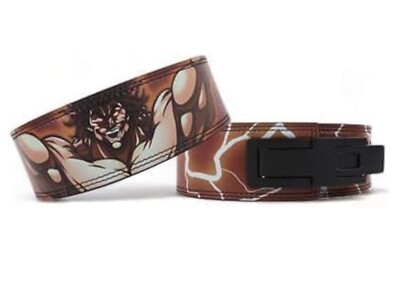 Weight lifting belt lever belt digital printed Anime lift belt gym belt fitness
