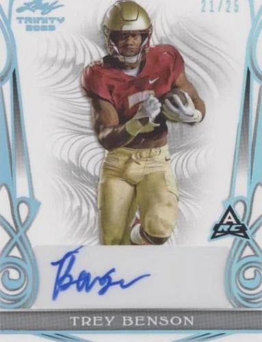 2023 Leaf Trinity Trey Benson #BA-TB3