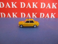 1/87 Modellino Auto Taxi Fiat 128 Giallo 1969 by Brekina
