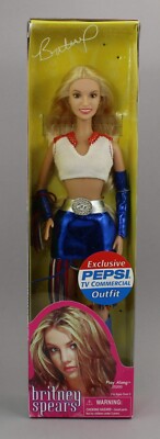 2001 *BRITNEY SPEARS* PLAY ALONG 12'' Doll Figure w/PEPSI TV COMMERCIAL OUTFIT #2