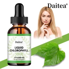 Chlorophyll Liquid Drops Promotes Radiant Skin Cleanse Intestines Antioxidants