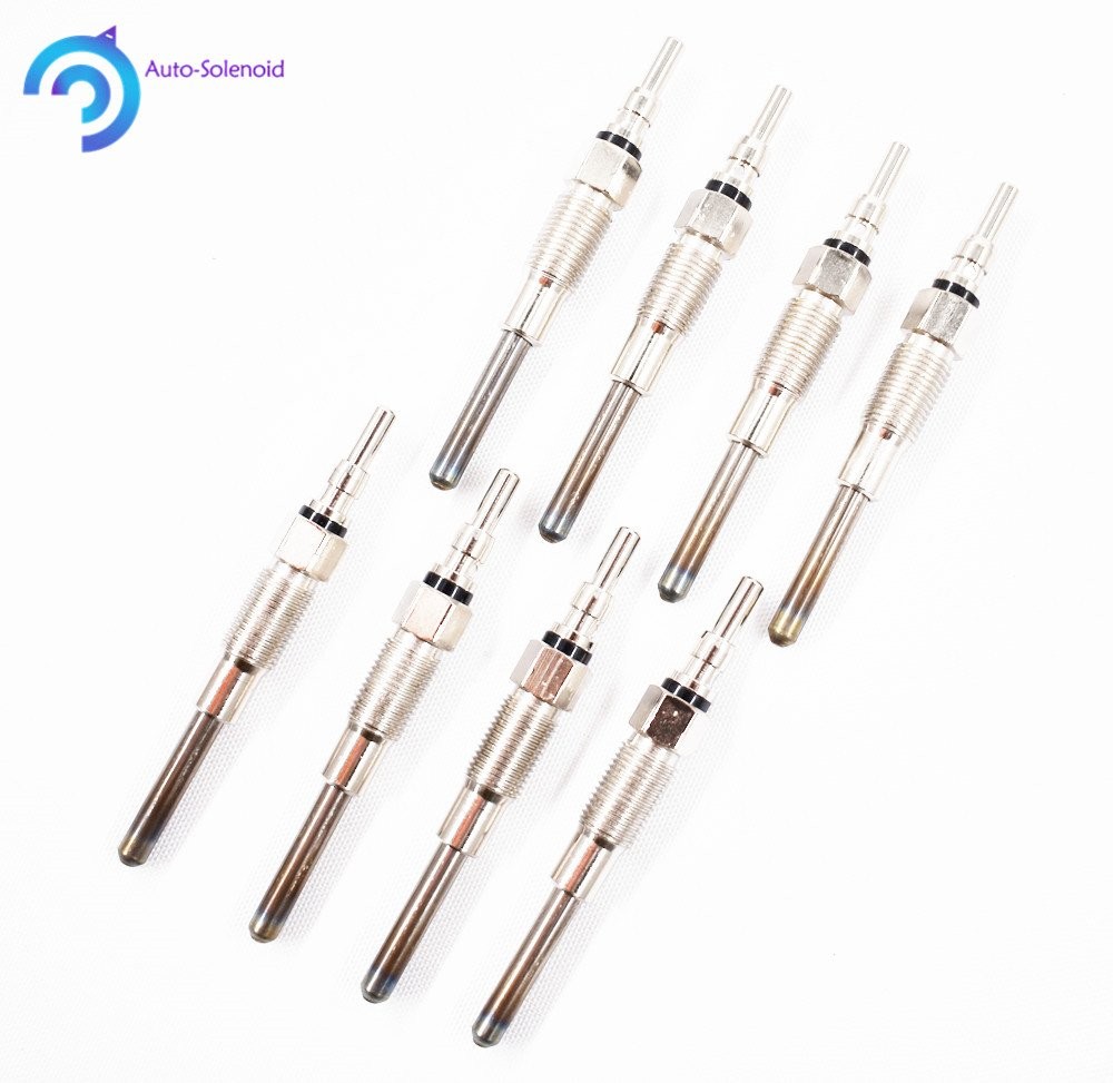 Glow Plug For Ford F350 F250 IDI 1988-1994 7.3L F2TZ12A342A 8Pcs