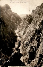 Aunt Rose, Gore Canon-Moffat Road, Denver 1911 Postcard