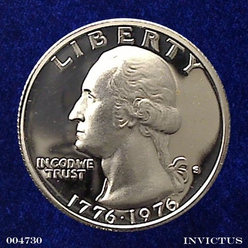 1976-S Washington Quarter 40% Silver (Cameo Proof Commemorative)