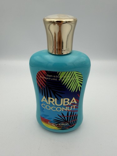 Bath & Body Works Aruba Kokosnuss Shea & Vitamin E Lotion 8oz eingestellt nicht mehr im Handel erhältlich - Bild 1 von 5