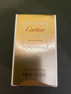 Cartier La Panthère MINI Eau DeParfum 6 mL 0.2 FL OZ MINI Travel Size New In Box