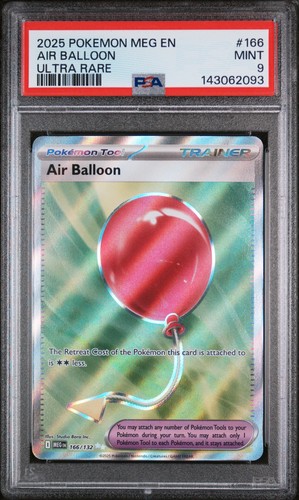 Air Balloon graded PSA 9 for sale on eBay