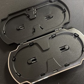 Sony PSP PlayStation Portable Hard Shell Carrying Travel Case Black Holds 8 Game