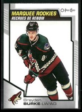 2020-21 Upper Deck - O-Pee-Chee Update Marquee Rookies Brayden Burke #633 (RC)