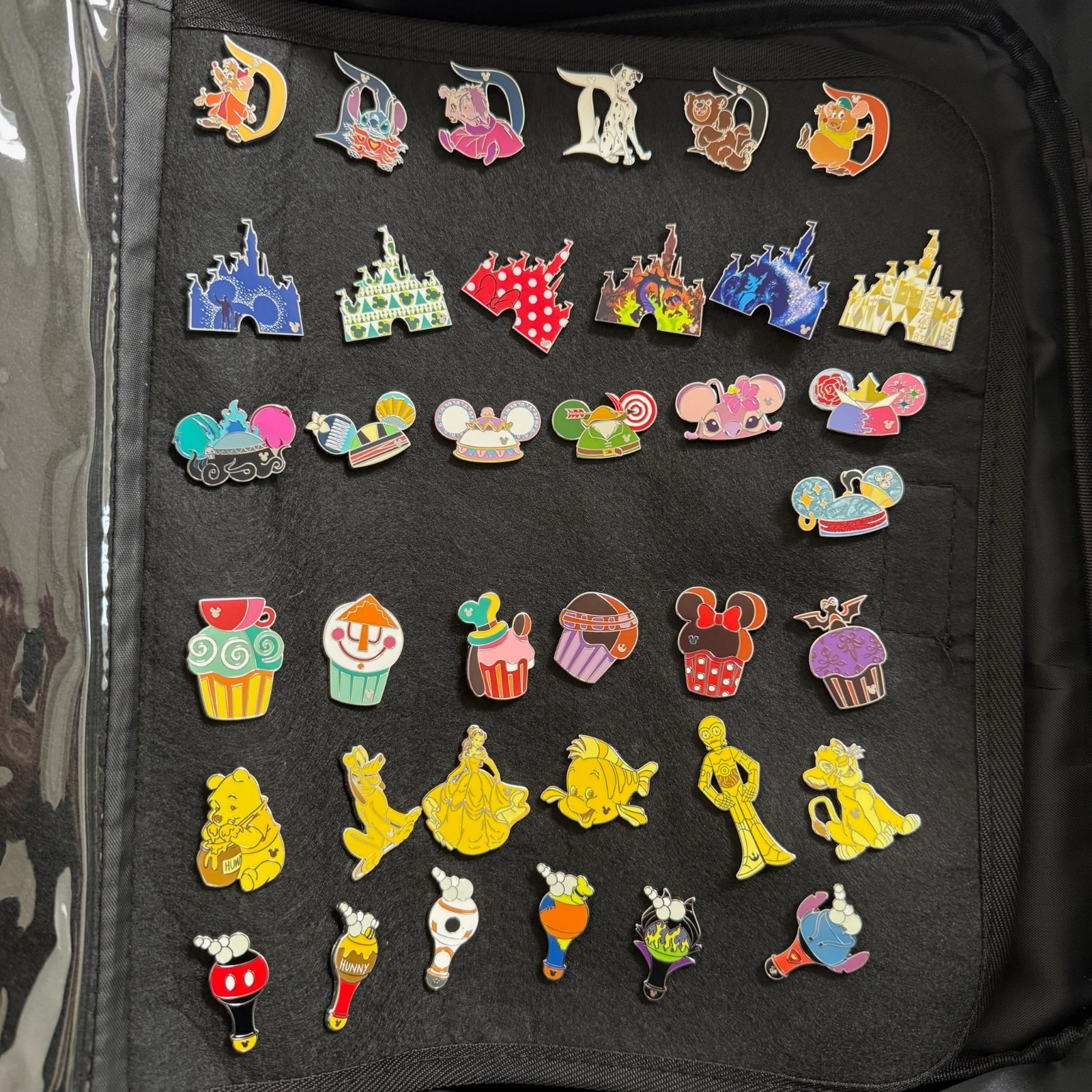 Hidden Mickey Wave B Disneyland 2025 Disney Pin (You Choose)