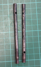 2x Vintage 1960s LT LTD 4", 8BA - 10BA Box Spanners MOD Broad Arrow