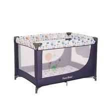 Baby Portable Pack and Play Lightweight Foldable Travel Crib with Mattress Bag
