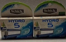2-Schick Hydro 5 Sensitive Refill Razor Blade Cartridge - 4ct. Each Pack
