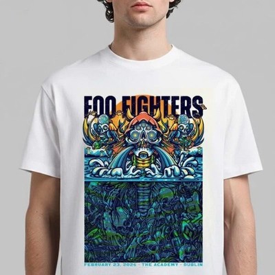 Foo Fighters Dublin Ireland 2026 Venue The Academy On February 23 2026 T-Shirt