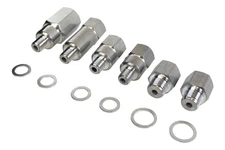 Oil Pressure & Coolant Temp Sensor Set 1/8 3/8 1/2 NPT For LS Engine LS1 LS3 LS