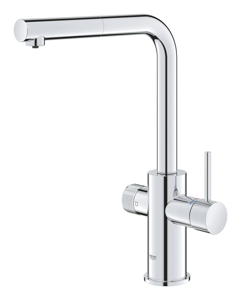 Grohe Blue Pure Minta Einhand-Spültischbatterie herausziehbar - Chrom - 30601000 - Bild 2 von 4