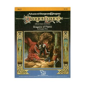 TSR Dragonlance Dragons of Flame Fair+