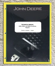 John Deere 9400 9500 9600 Combine Tractor Technical Service Repair Manual TM1401