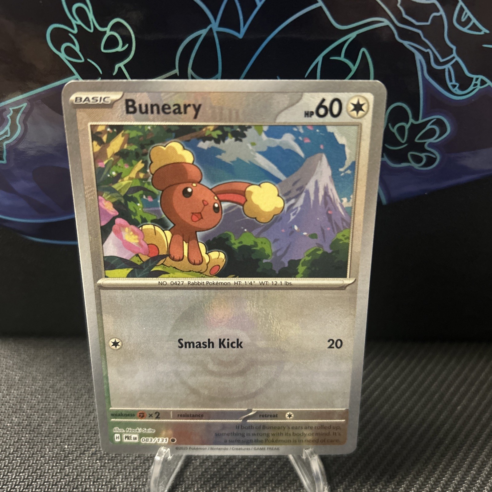 Pokémon Buneary Poke Ball Reverse 083/131 PRE Prismatic Evolutions NM