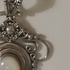 Carolyn Pollack chain BA SUARTI Sterling Silver Mother-of-Pearl Large Pendant — photo 6