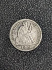 1889 Seated Liberty Silver Dime - Grades VG-F - Free Shipping!