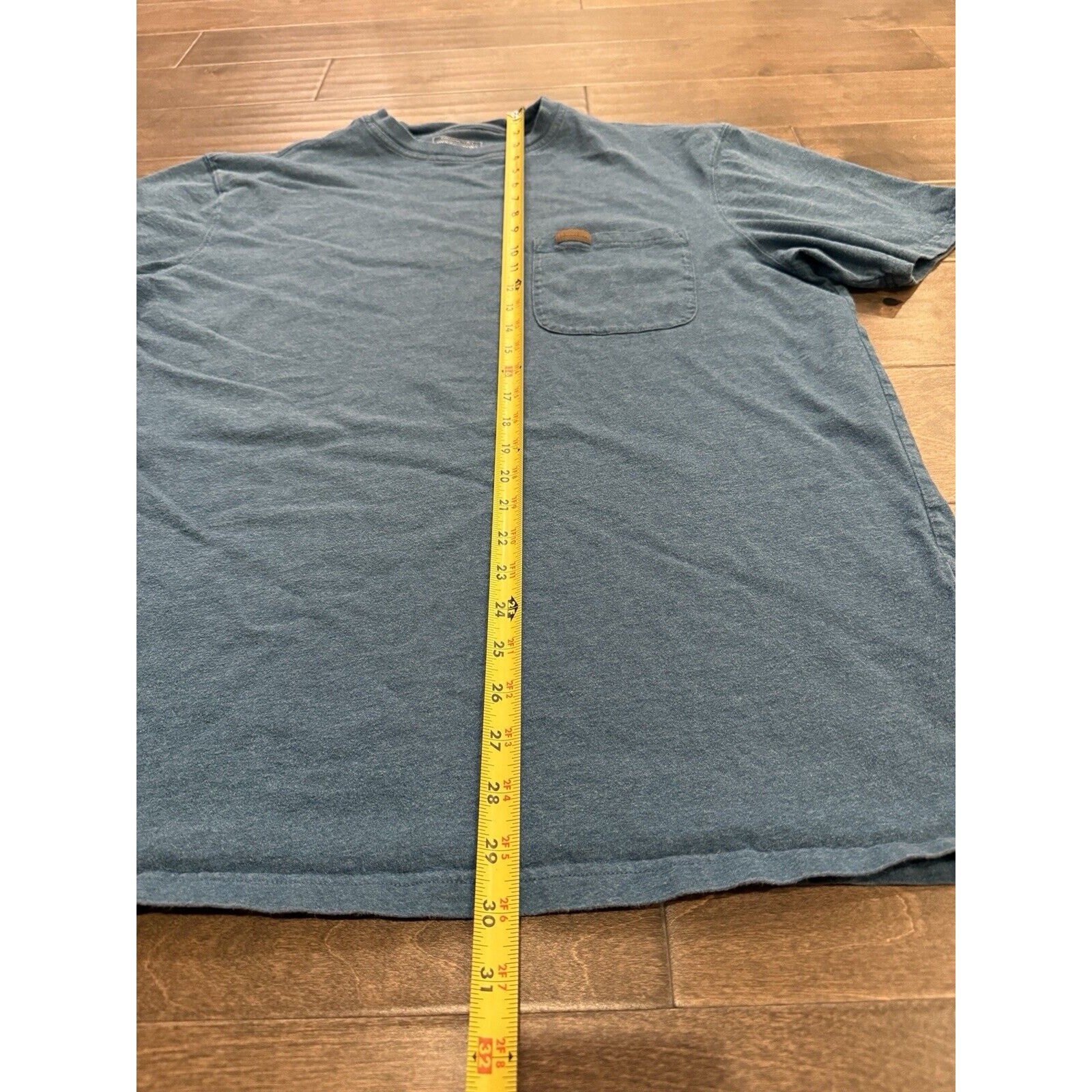 Pendleton Mens Blue Crew Neck Pullover Front Pock… - image 7