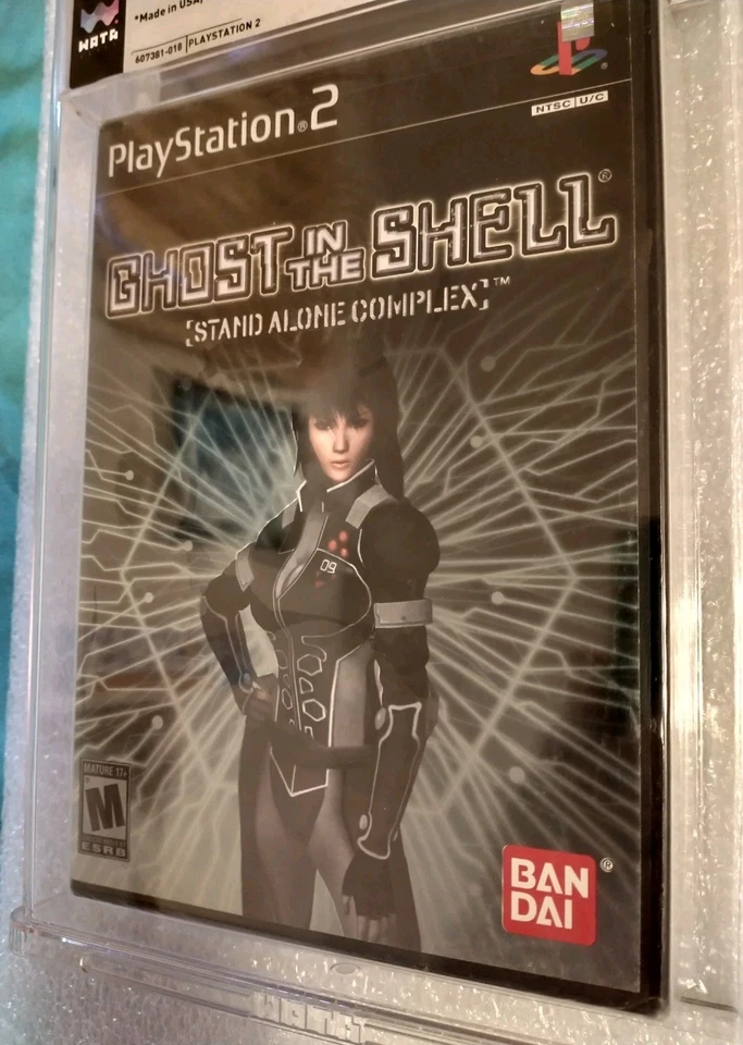 9.6 (A) WATA Ghost in the Shell: Stand Alone Complex Playstation 2 PS2 NEW YFOLD - Image 2 of 4