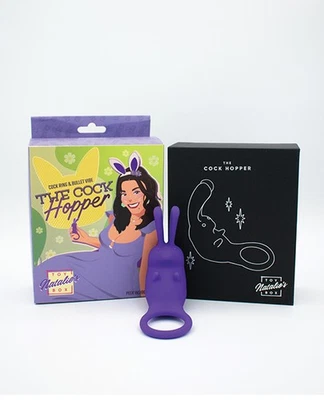 Natalie's Toy Box The Cock Hopper Cock Ring & Bullet Vibrator - Purple |  eBay