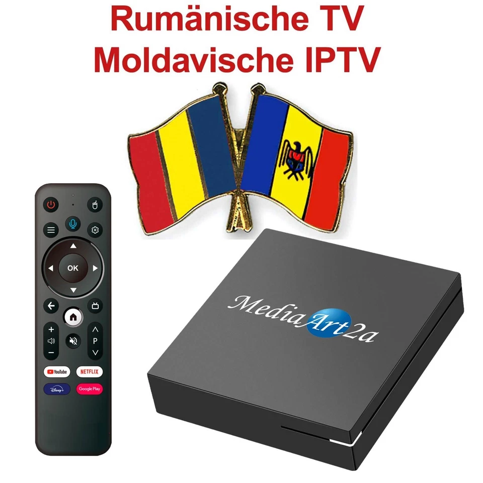 Rumänische IP TV Internet Box Mediaart-2a Android kostenlose öffentliche Kanale