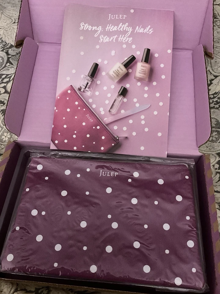 Новый редкий JULEP 6-шт лак для ногтей набор включает кутикулы масло пилочка для ногтей и сумка - Изображение 3 из 4