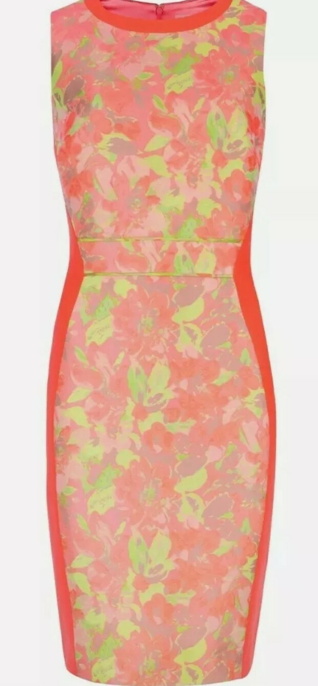 Ted Baker Abenony Sleeveless Jacquard Dress Ted 4 US 10 RT$325