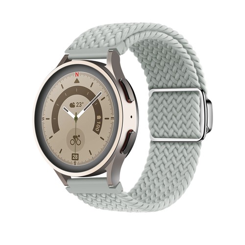 Braided Sport Magnic Nylon Strap For Samsung Galaxy Active 2 Watch 4 5 - Picture 17 of 31