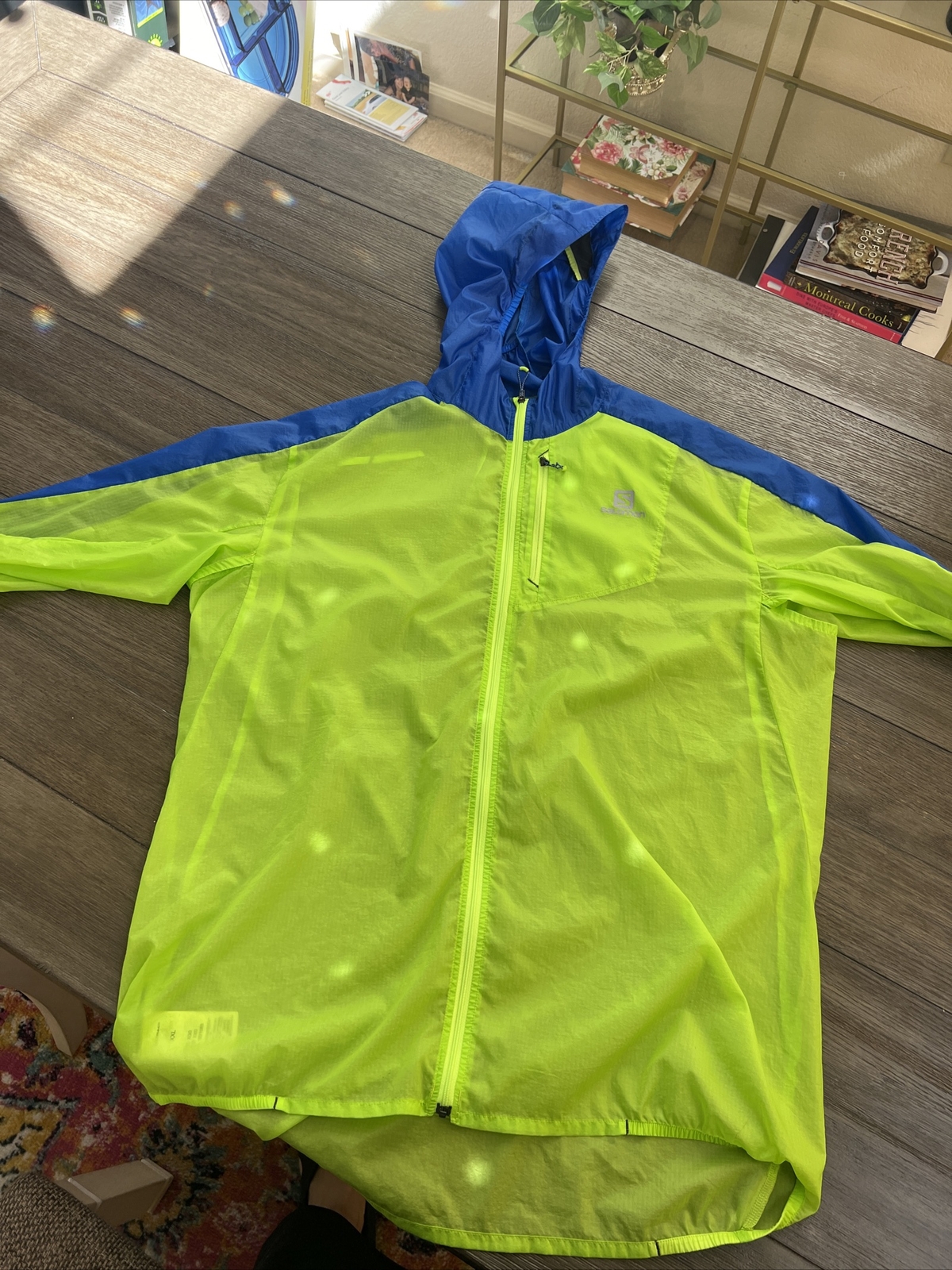 Felpa con cappuccio uomo Salomon ad ala veloce XXL