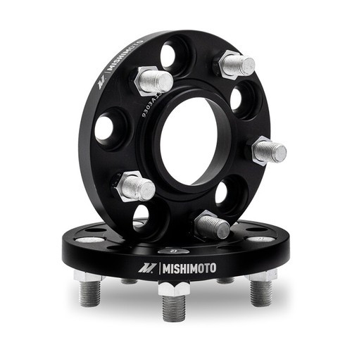 Mishimoto Wheel Spacers 5x114.3 60.1 45 M12 Black LS430 FOR 2001 Lexus
