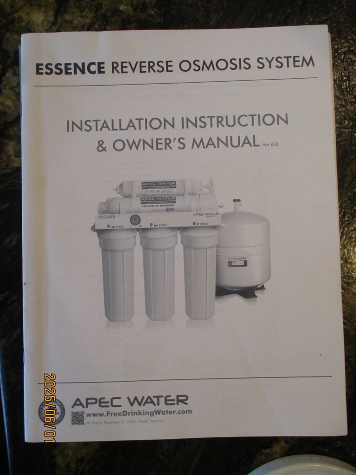 Lot of 5 Apec Water Filters Manual Guide and Tool New in Package - Image 4 of 4