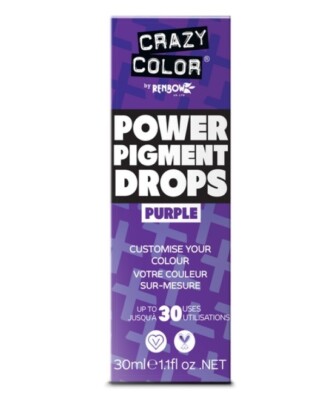 Crazy Color Power Pigment Tropfen lila 30ml