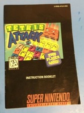 Super Nintendo original manual: Tetris Attack