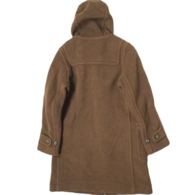 INVERTERE NEWTON ABBOT DUFFLE COAT Herringbone Wool 32 Brown INVERTERE NEWTON ABBOT DUFFLE COAT Herringbone Wool 32 Brown