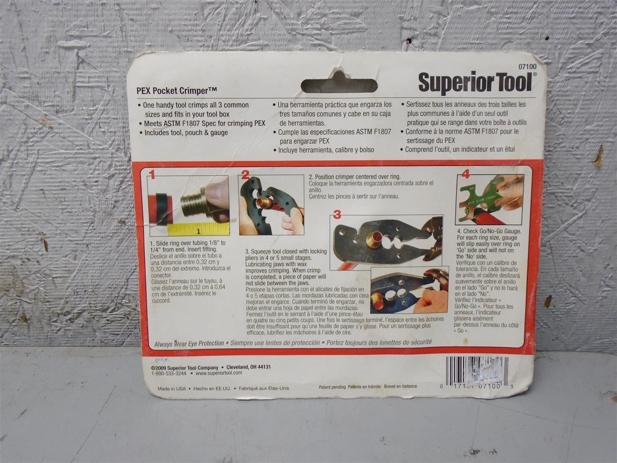 Pex on sale pocket crimper