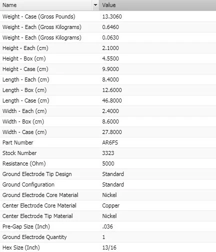 Paquete de 8 bujías estándar NGK para Dodge W200 Series 1964-1966 V8-5,2 L Foto 4 de 4