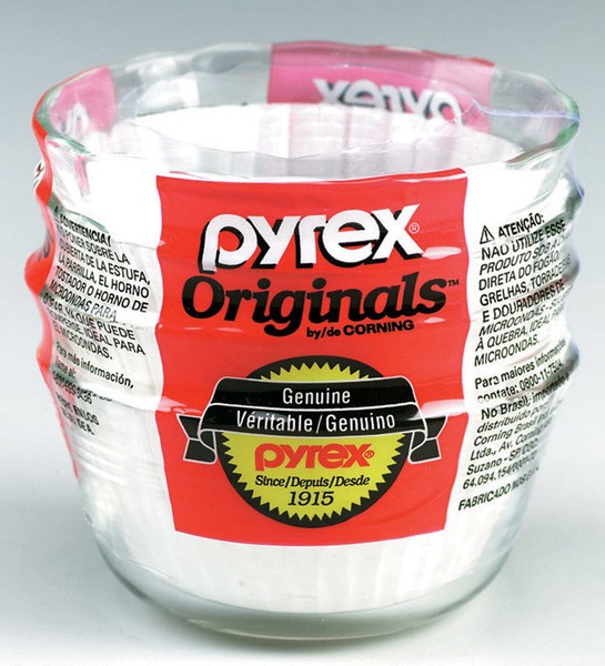 Bowls Pyrex Original 10 oz Custard Cup 4 pack,Clear glass Dessert Bowls