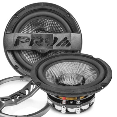 2x PRV 6MR500CF-NDY-4 Midrange 4Ω Neodymium 6.5'' Waterproof PRO Audio Speakers