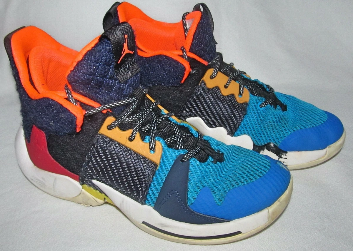 Nike Jordan Why Not Zero 2 Russel Westbrook Basketball Shoes Size 5.5 ASIS |